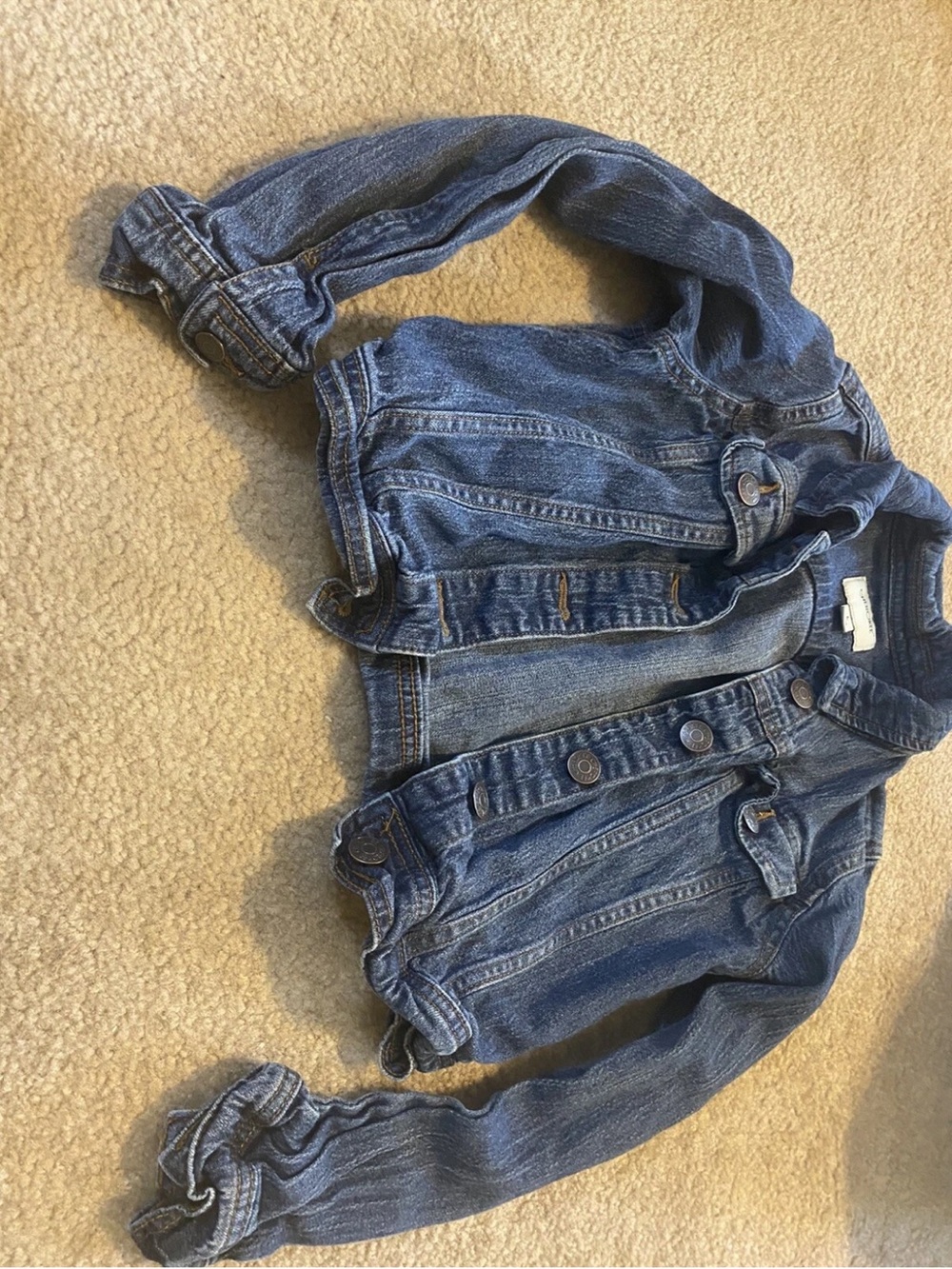 cherokee girls denim coat size 10/12